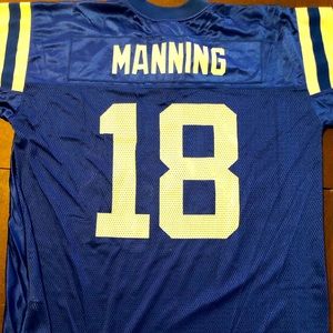 XL Peyton Manning Indianápolis Colt Jersey